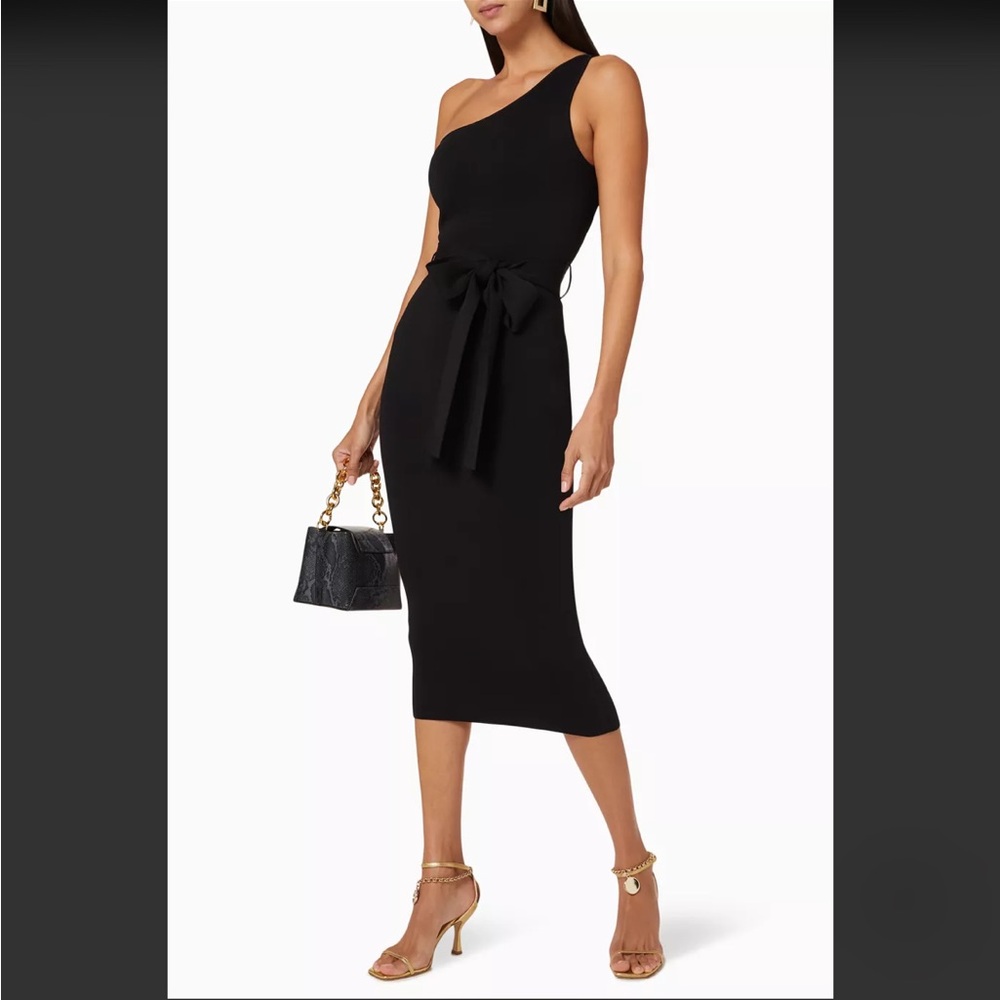 NWT Bec & Bridge Lelani Asymmetrical Midi Dress